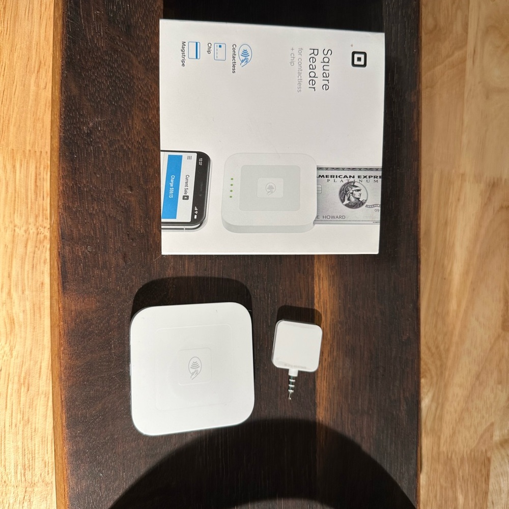 Square Reader for accepting payments